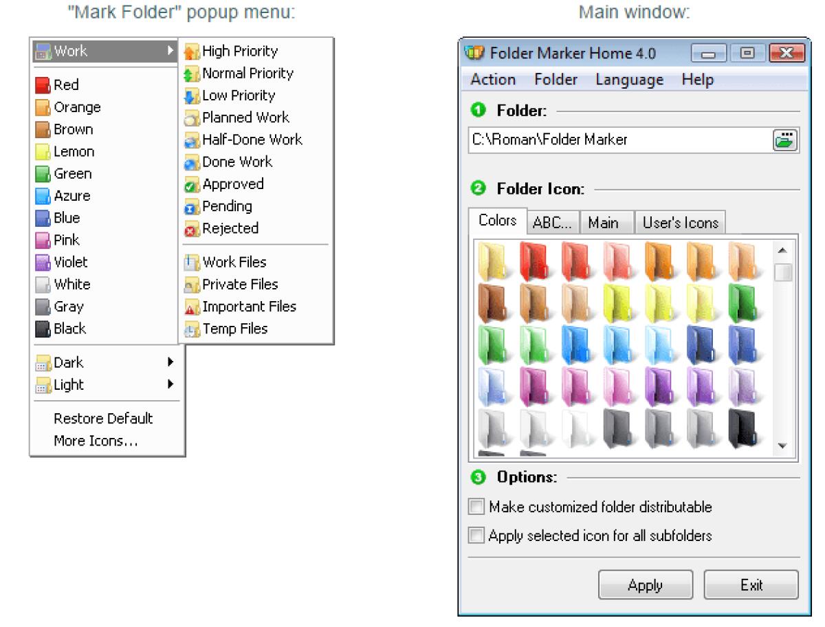 Creare ed organizzare le cartelle impostando priorità, colori e molto altro - 