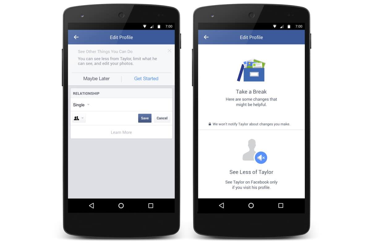 Cancellare ed eliminare l'ex da Facebook è finalmente possibile - 