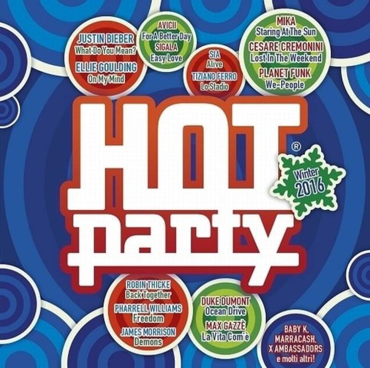 Hot Party Winter 2016: tracklist e lista canzoni completa - 