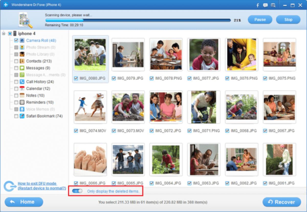 Recuperare Foto, Documenti, Dati ed altro da iPhone, iPad ed iPod - 