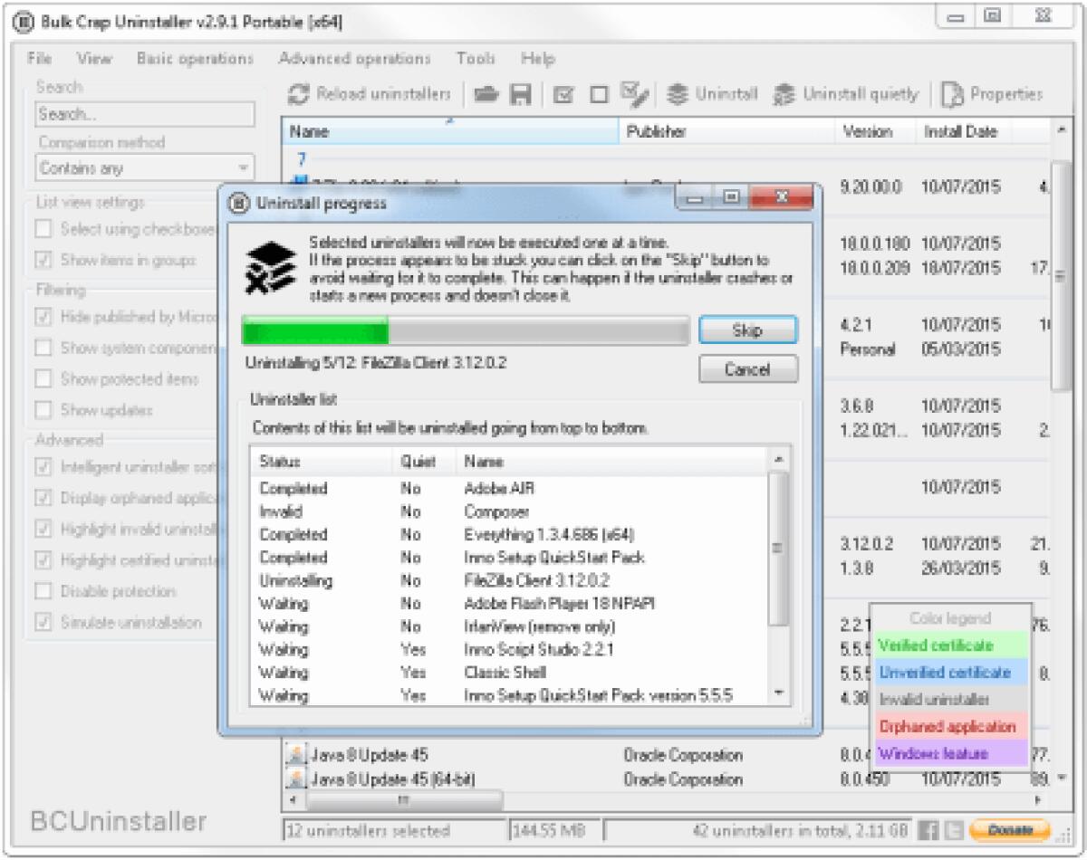 Disinstallare programmi senza lasciare traccia su Windows - 