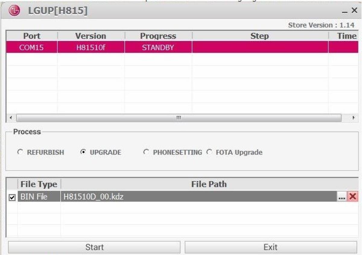 Come installare un firmware originale su LG G4 - 