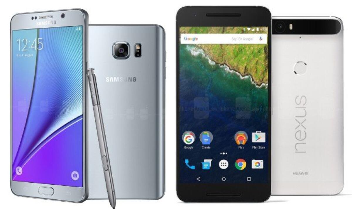 Il "mega" confronto: Nexus 6P vs Samsung Galaxy Note 5 - 