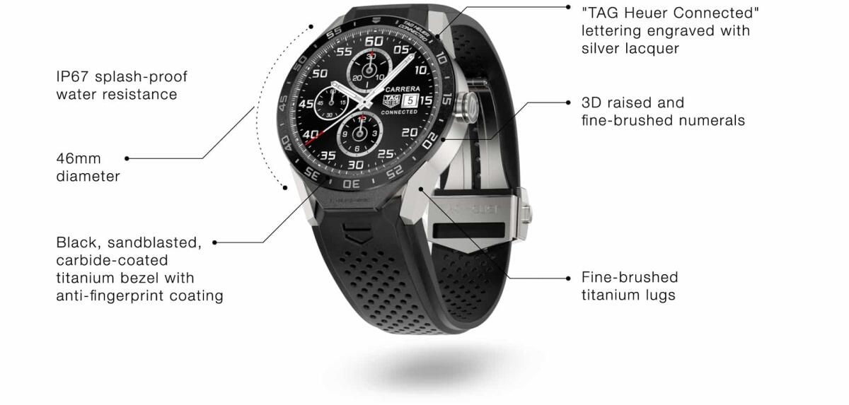Tag Heuer Connected: Smartwatch Android Wear da 1350 euro - 