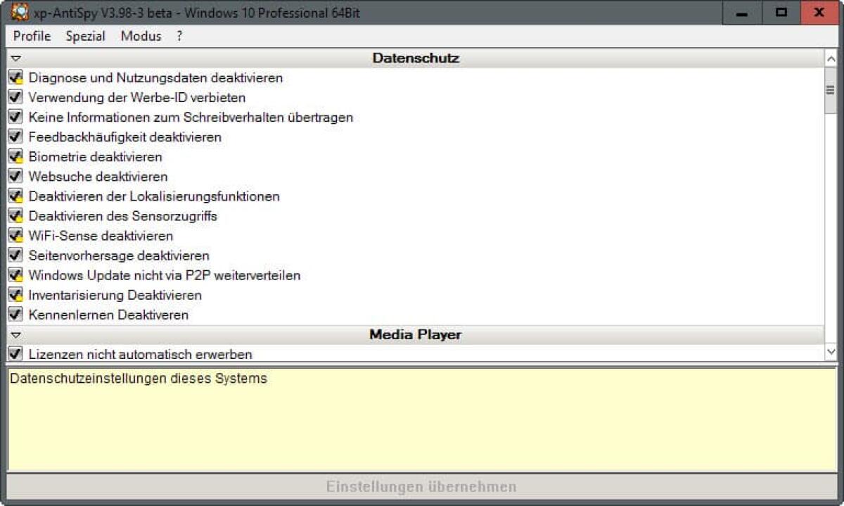 Gestire le impostazioni della Privacy su Windows 10 - 
