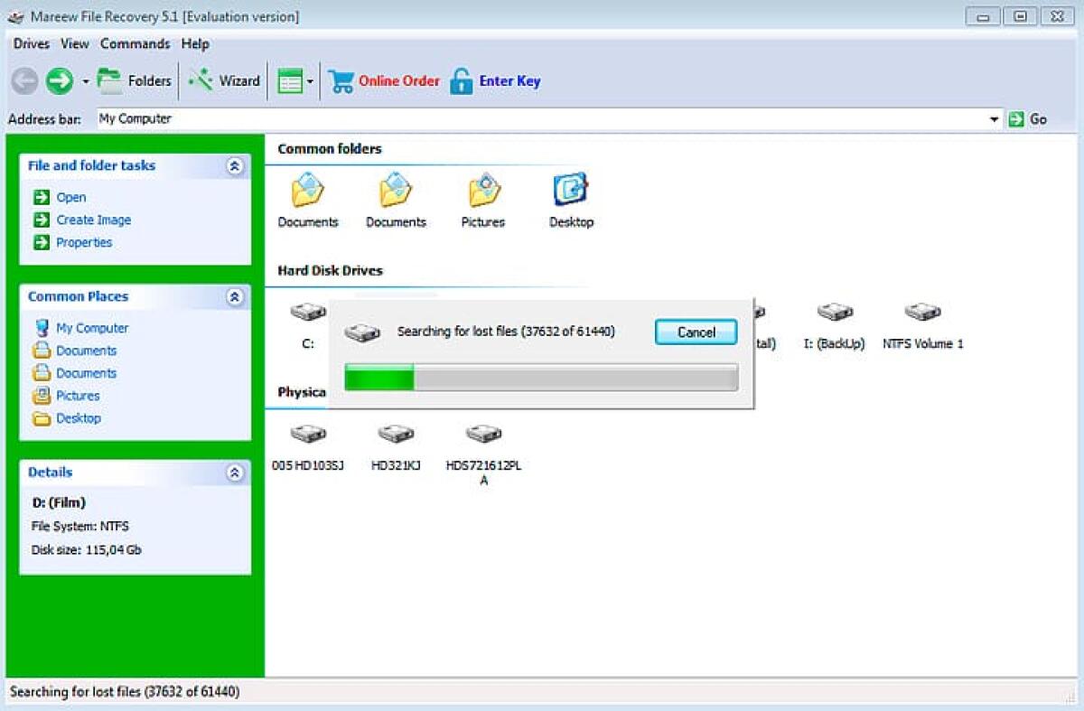 Recuperare file persi o cancellati con Mareew File Recovery - 