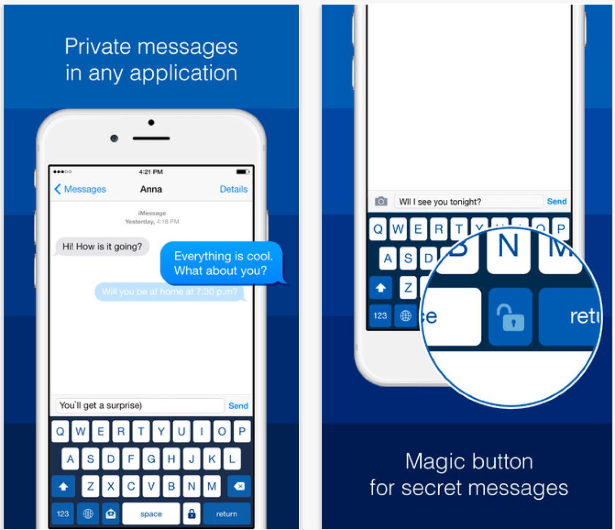 Inviare e ricevere messaggi di testo criptati su Android ed iOS - 