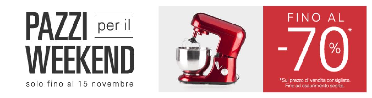 Pazzi per il Weekend: Sconti fino al 70% su eBay - 