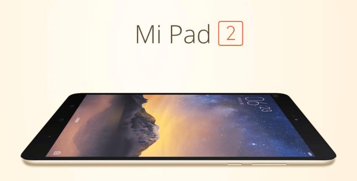 Xiaomi Mi Pad 2 Ufficiale: Tablet Android sottile, potete ed economico - 