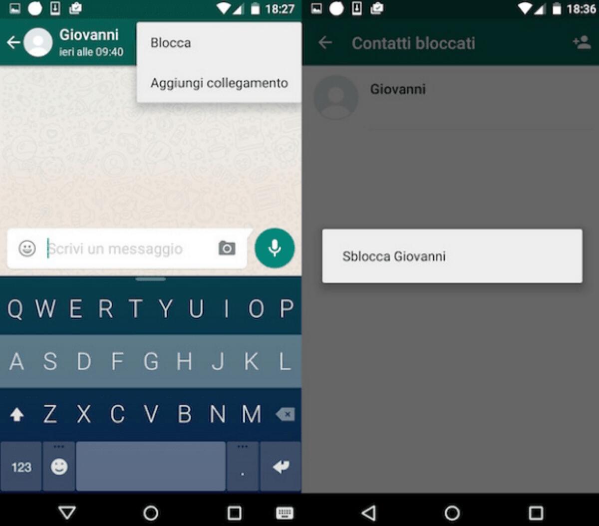 Bloccare un contatto o un numero su WhatsApp: come fare - 