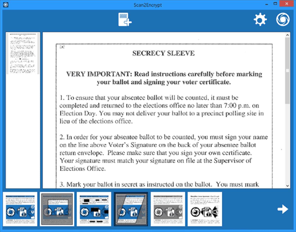 Scan2Encrypt converte copie cartacee di documenti e foto in file PDF - 