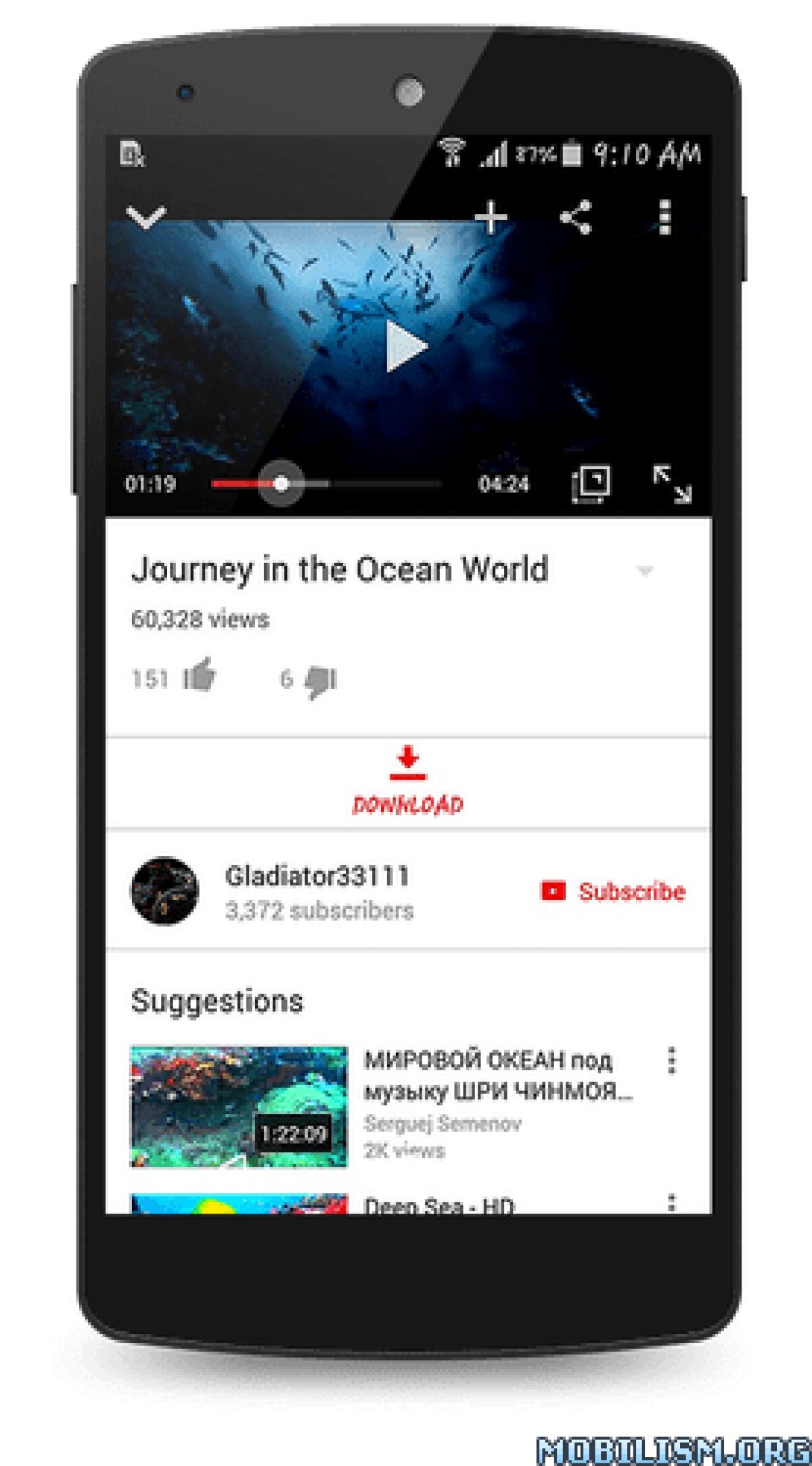 OGYouTube: versione moddata e potenziata di YouTube per Android - 