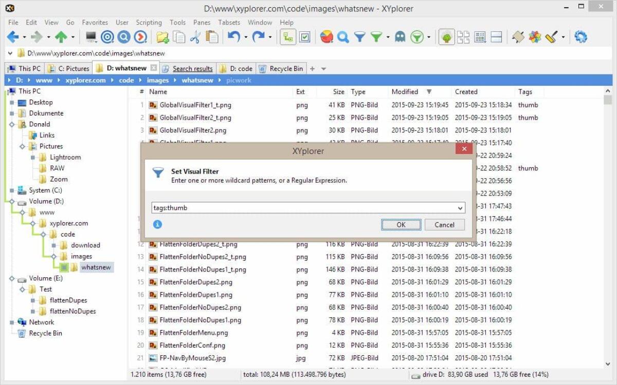 File manager completo e funzionale per Windows - 