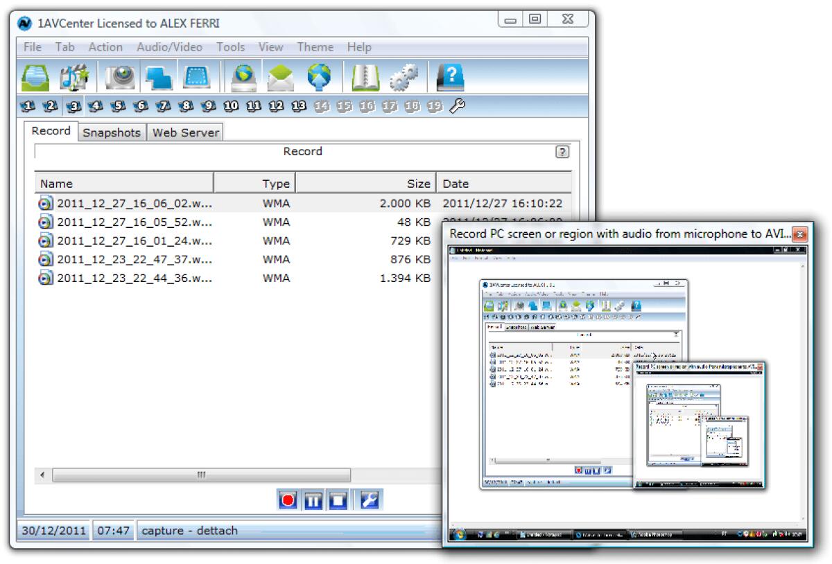 Registrare audio e video su Windows - 