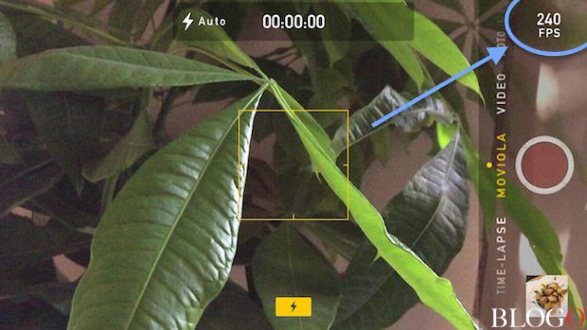 Come Registrare Video Slow Motion effetto moviola su iPhone - 