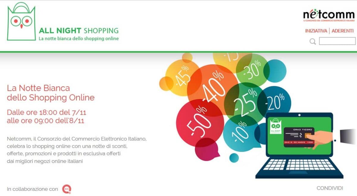 All Night Shopping: Ecco dove trovare le super offerte fino a domani alle 9 - 