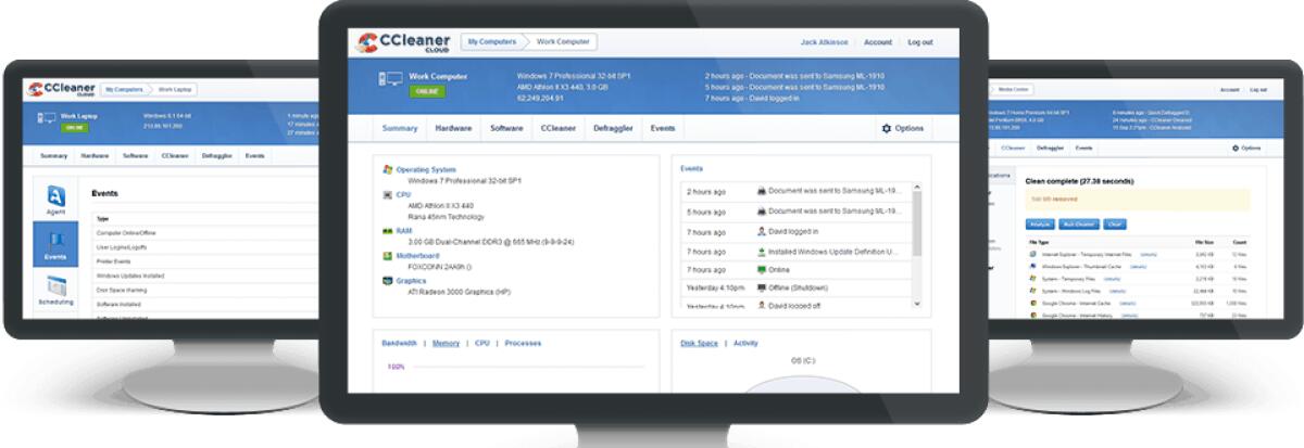 CCleaner Cloud: Gestire, ottimizzare e velocizzare qualsiasi PC a distanza - 