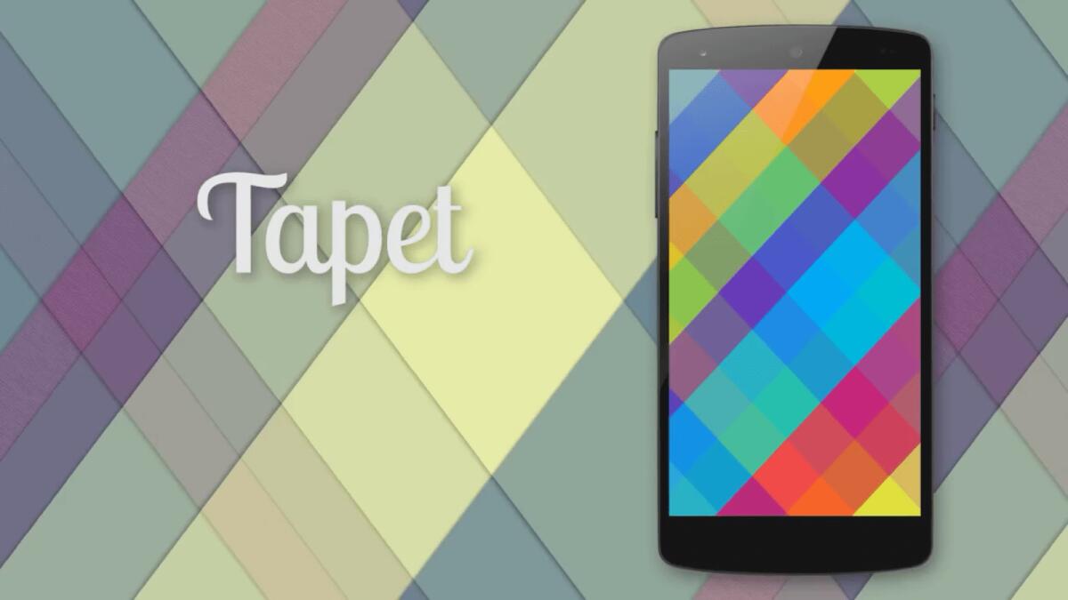 Tapet: Fantastica app Android per generare sfondi in HD anche in Material Design - 