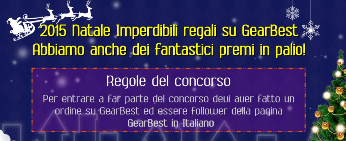 Su GearBest è già Natale: Tanti sconti e consegne in una settimana - 