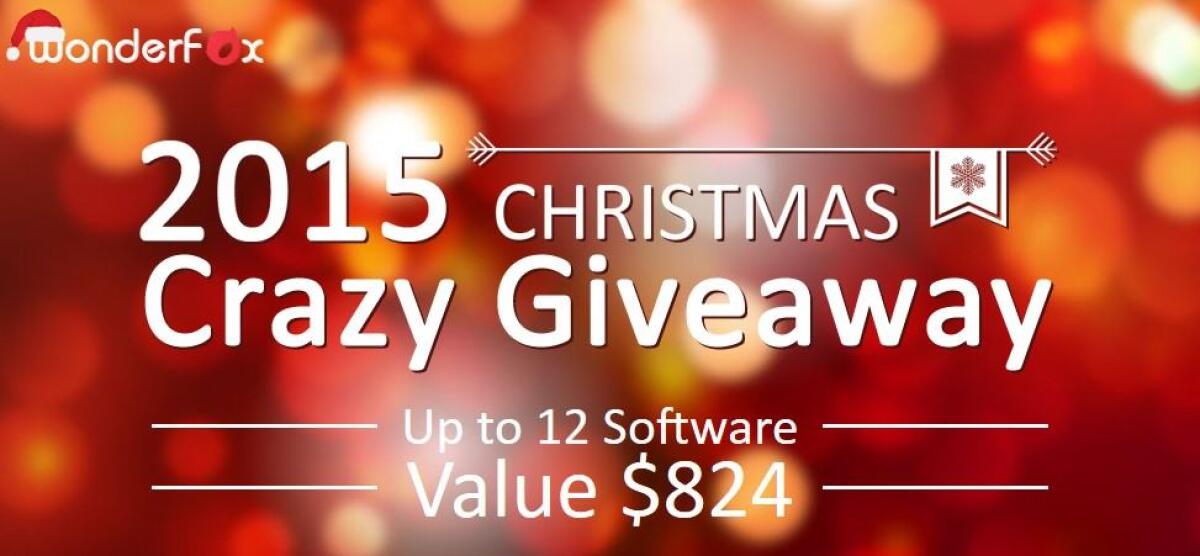 Incredibile promozione Wonderfox con quasi 800 euro di programmi gratis per Natale - 