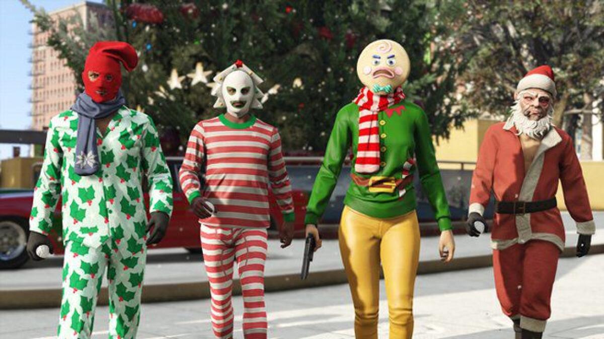 GTA Online: arriva l'aggiornamento natalizio "Sorpresa Festiva 2015" - 