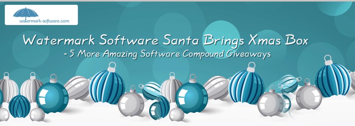 Watermark Software regala ben 6 programmi per pochi giorni - 