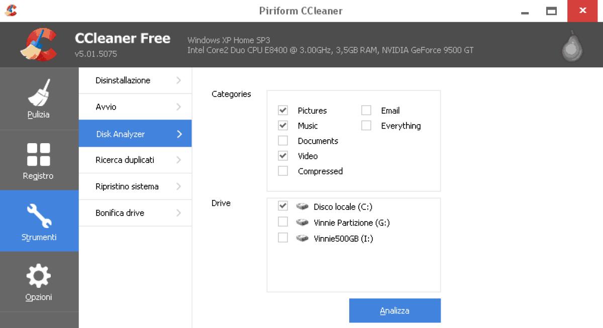 Potenziare CCleaner con CCEnhancer per velocizzare Windows come non mai - 
