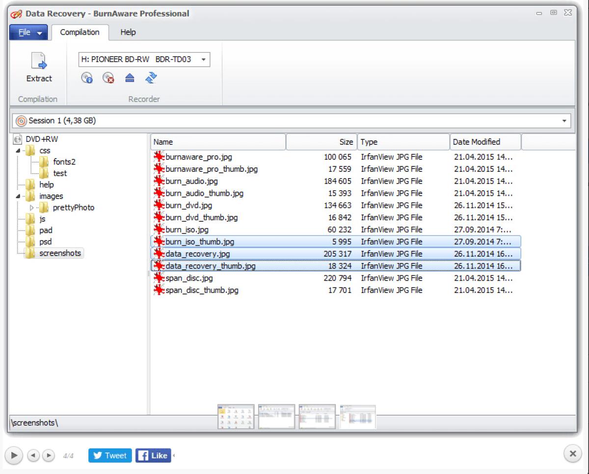 Masterizzare CD, DVD e dischi Blu-ray gratuitamente con BurnAware Premium - 