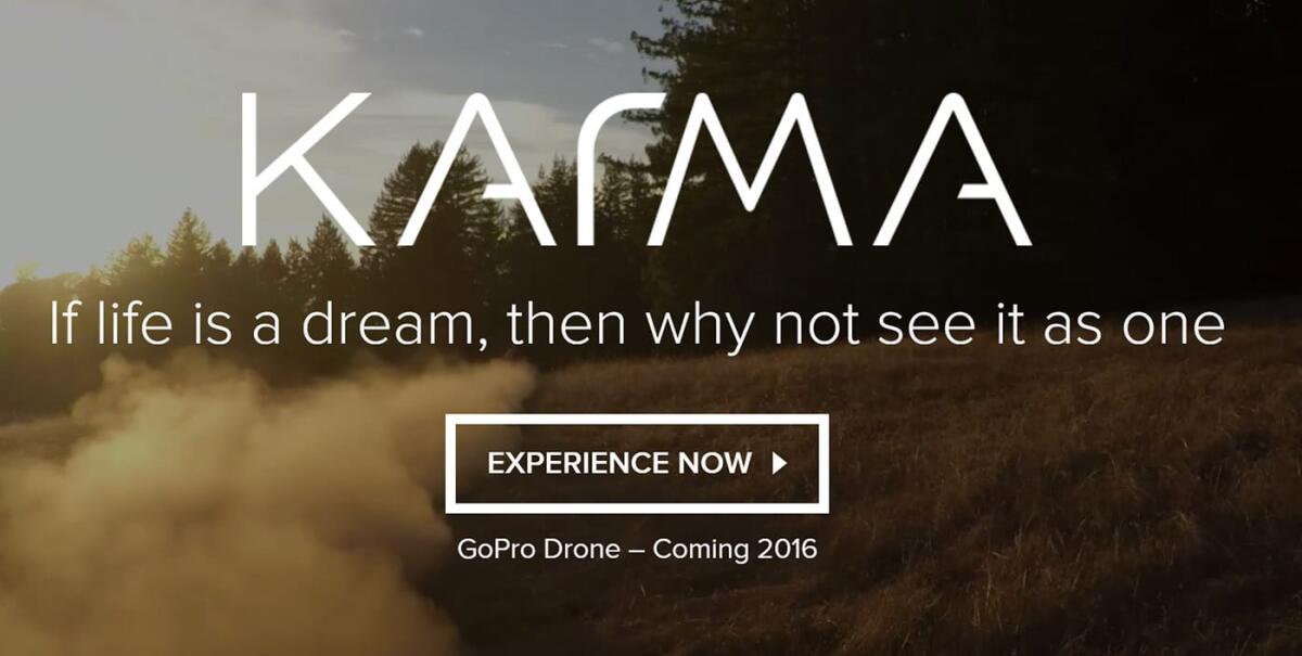 Karma: Il drone di GoPro in arrivo nel 2016 - 