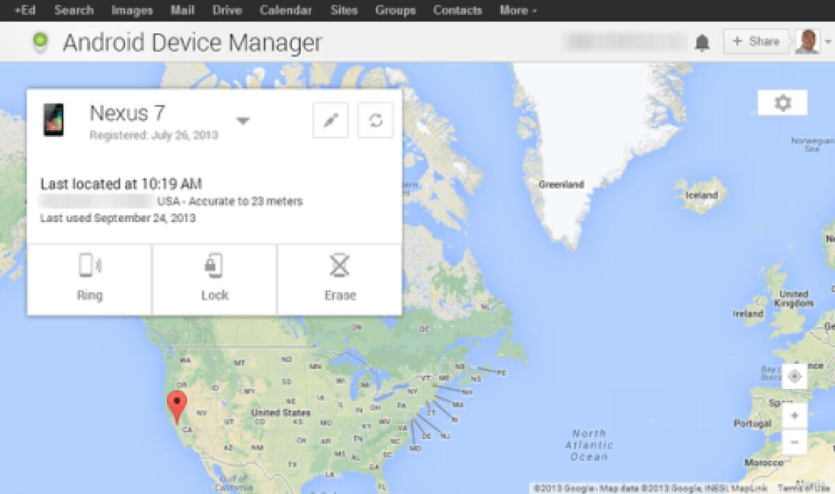 Ritrovare o rintracciare telefono Android perso o rubato - 