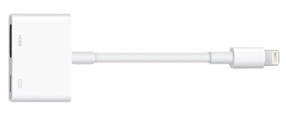 Collegare iPhone e iPad alla TV con cavo HDMI - 