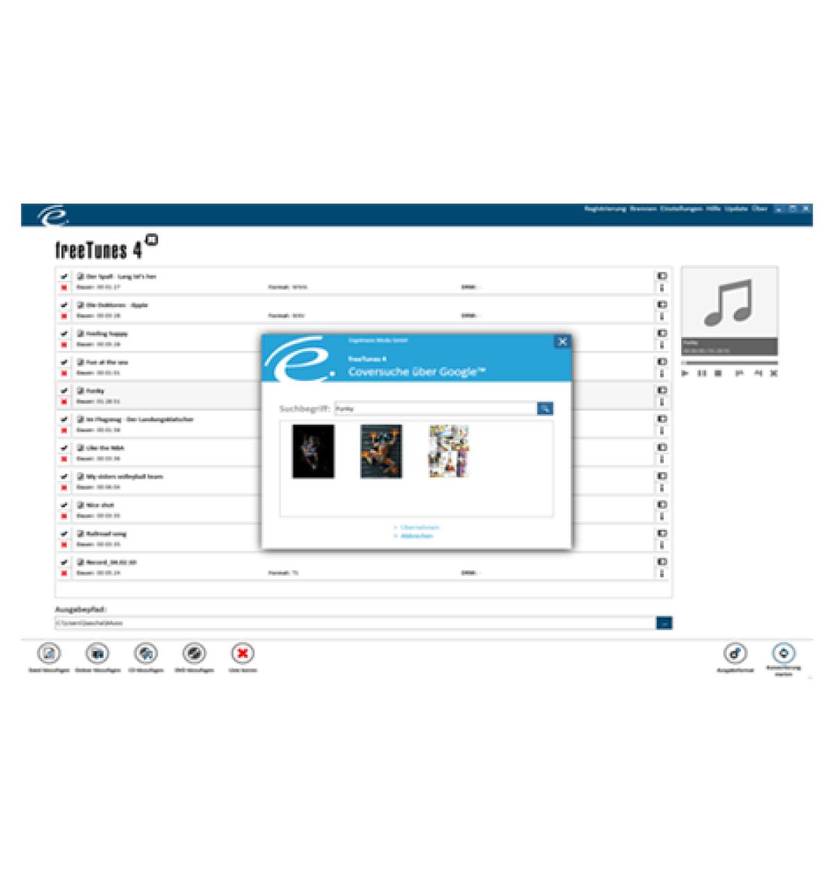Converte CD, DVD, musica e video in vari formati e creare suonerie - 