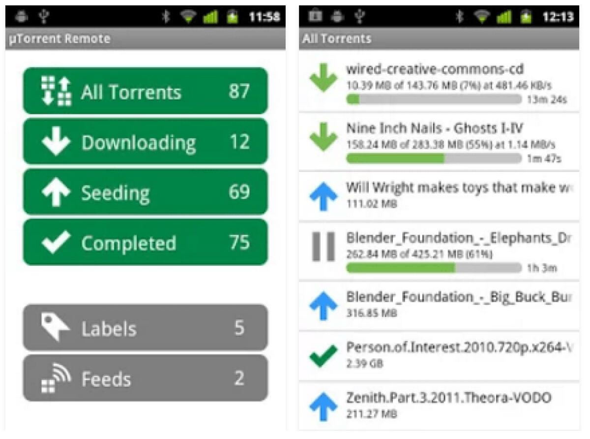 Controllare Torrent da remoto su Android - 