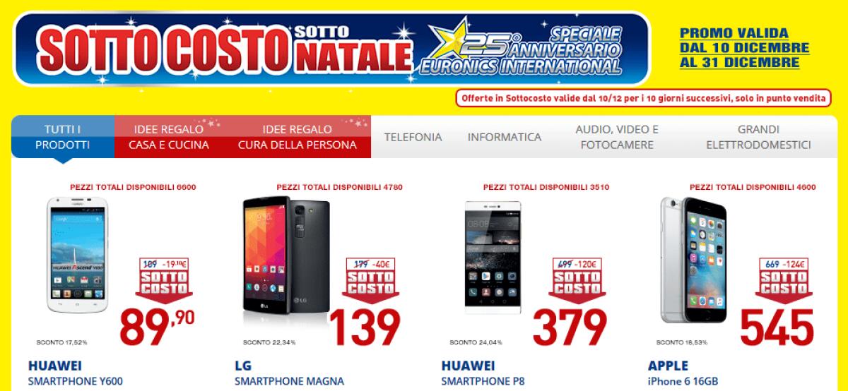 SOTTOCOSTO da LEONI da Euronics online a tutto il 2015 - 