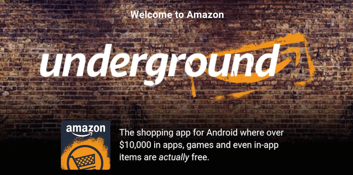 Amazon Underground arriva in Italia: cosa è e come funziona - 