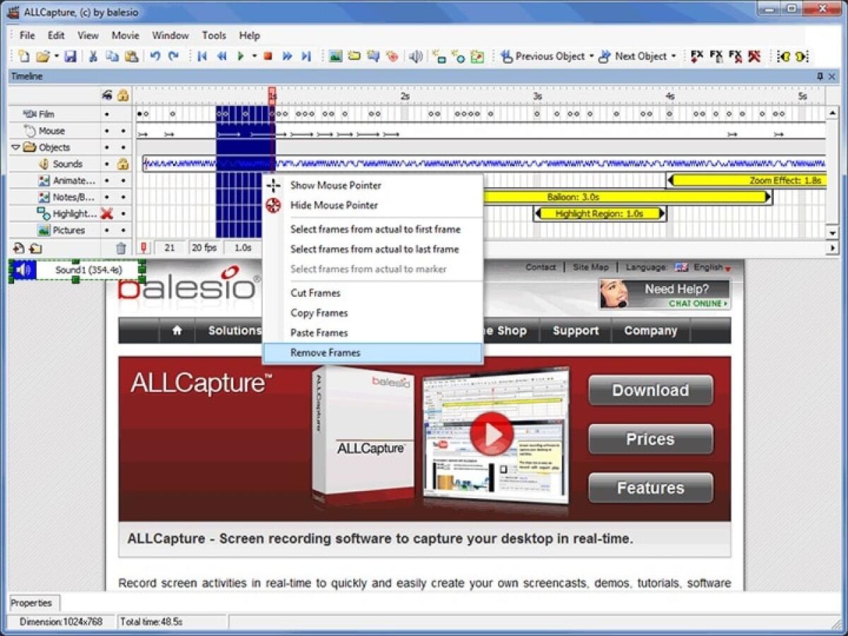 Registra le attività dello schermo in tempo reale, crea screencast, demo, tutorial, video, ecc - 