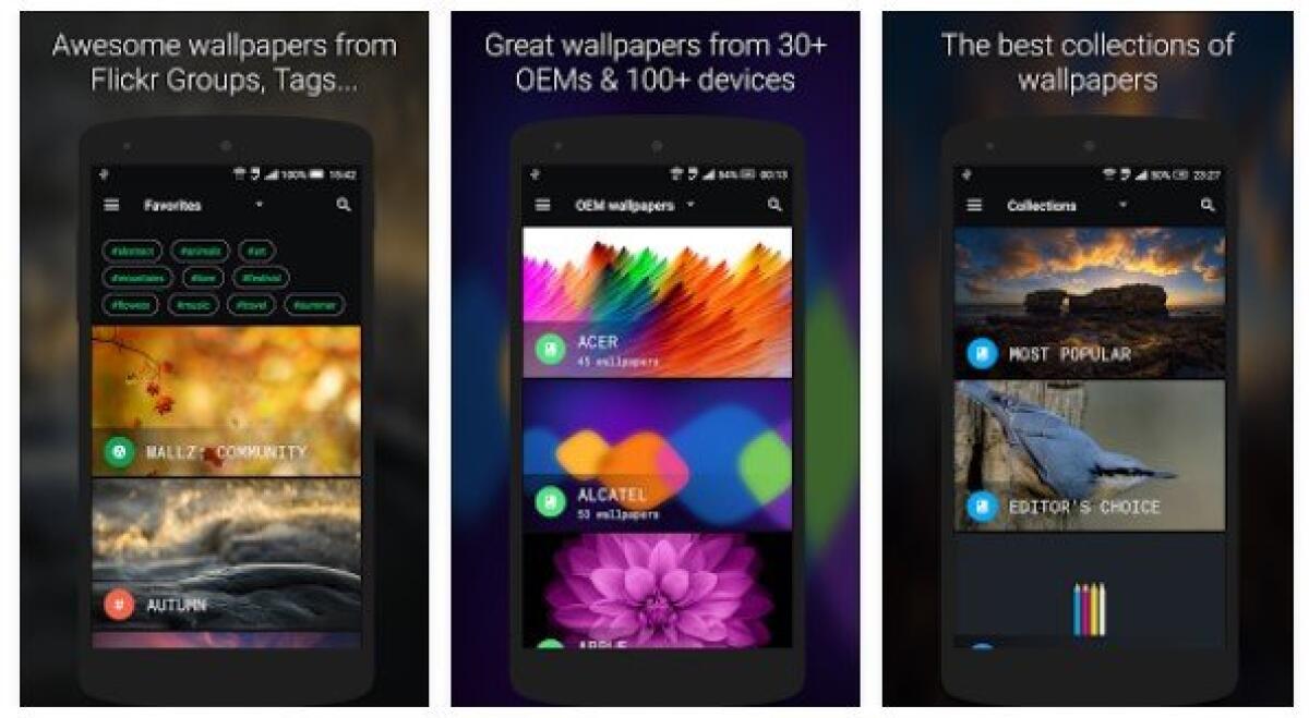 Wallz: Nuova app dove trovare migliaia di sfondi in HD per Android - 