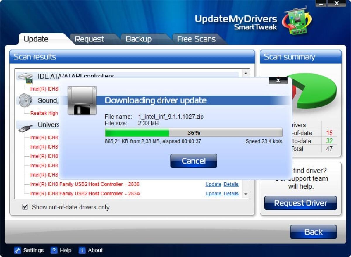 DriverUpdaterPro elimina problemi di driver di dispositivi interni e esterni - 