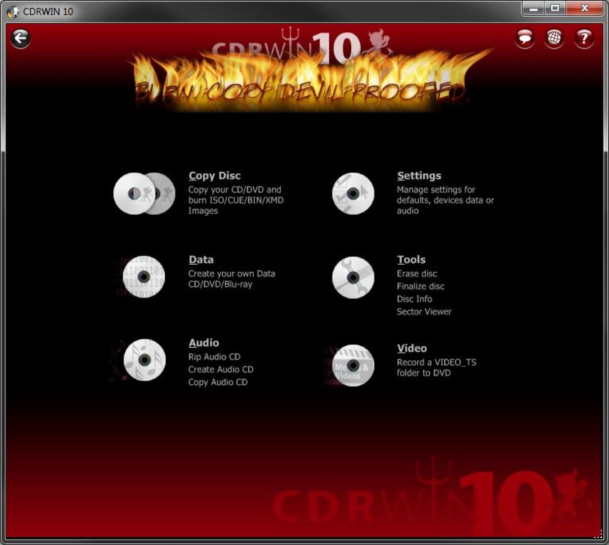 Download CDRWIN 10 Gratis il programma per masterizzare CD, DVD e Blu-Ray - 