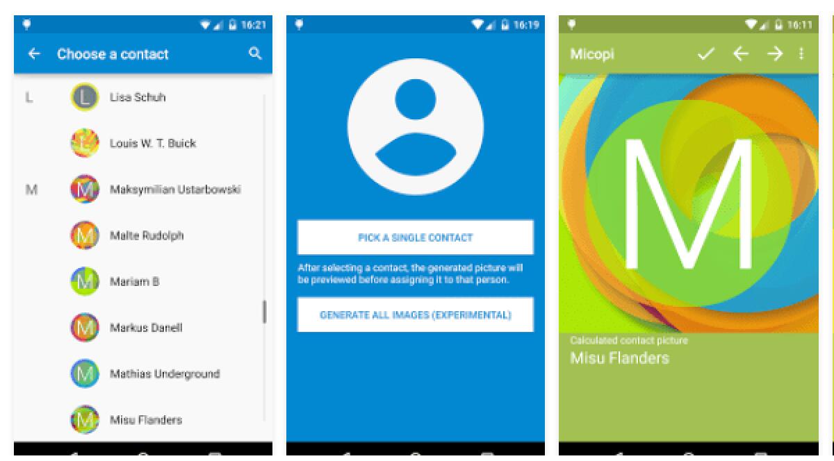 Modificare la foto dei contatti predefinita di Android con una colorata - 
