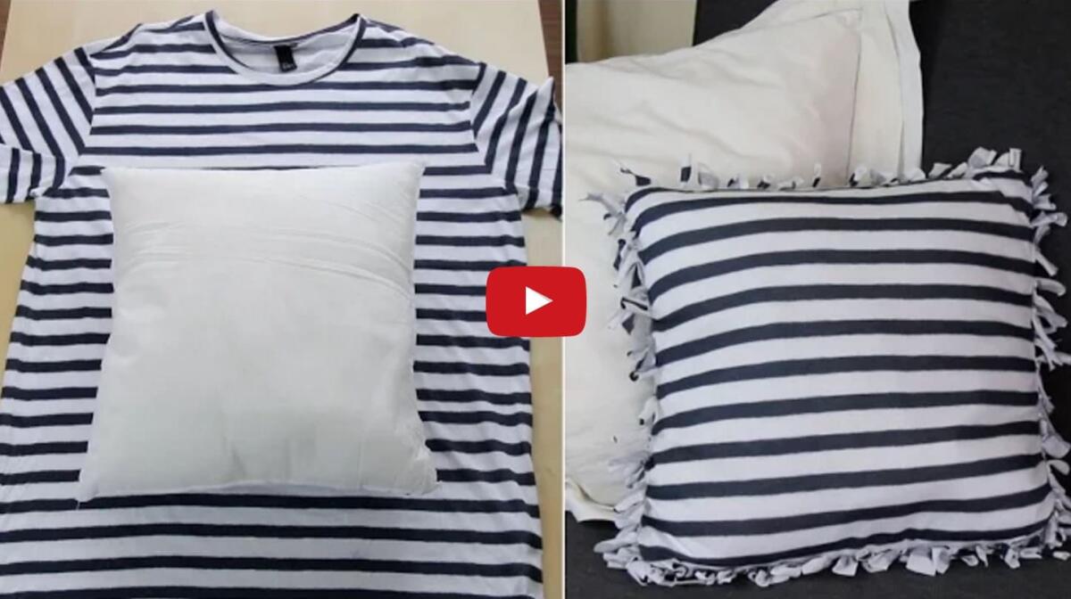 Ecco il metodo migliore per riciclare le vecchie magliette - 