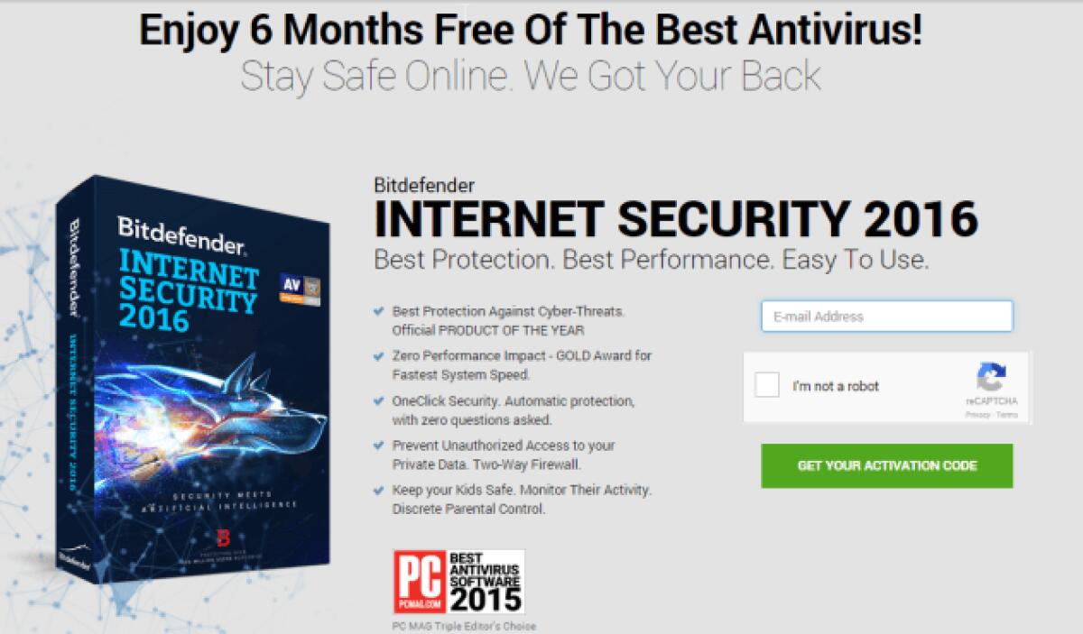 Bitdefender Internet e Total Security 2016 gratis con licenza per 6 mesi - 
