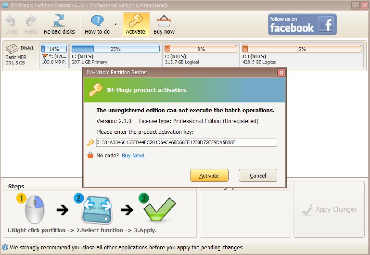 Ridimensionare le partizioni su Windows - 
