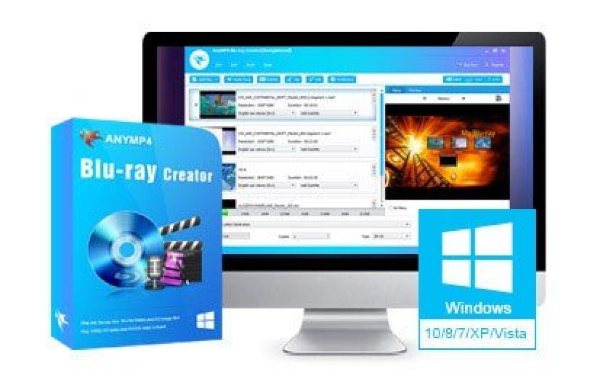 Masterizzare video in Blu-ray da Disco, Cartella, file ISO da Windows - 