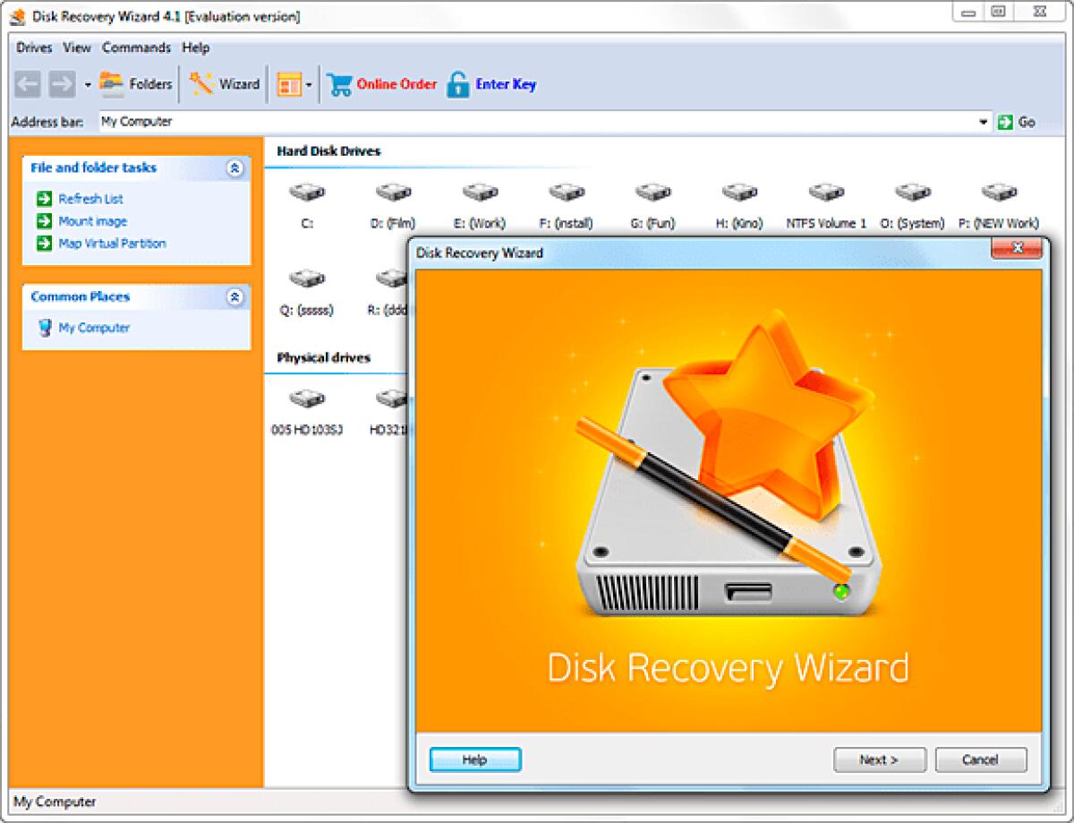 Recuperare file persi con Disk Recovery Wizard gratis solo per 2 giorni - 