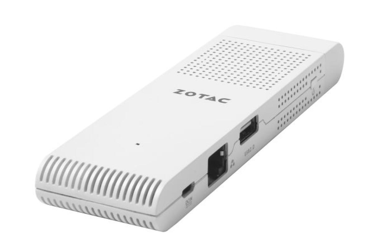 Zotac PC Stick: Intel Atom x5, WiFi 802.11ac ed Ethernet [CES 2016] - 