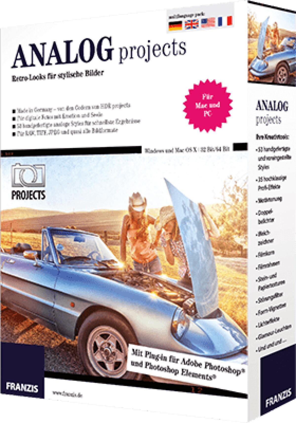 Applica effetti Retrò e altri 100 effetti alle foto con Analog Projects gratis solo per oggi [Win e MAC] - 