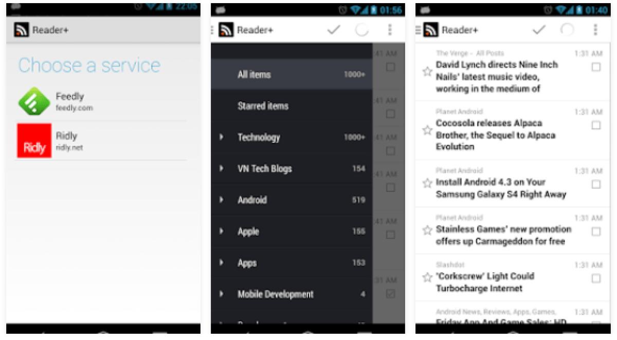 #FeedRSS per #Android bello e con tante funzioni - 