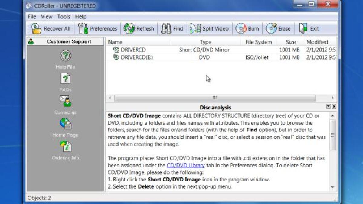 Recuperare File da CD, DVD e BluRay rovinati - 