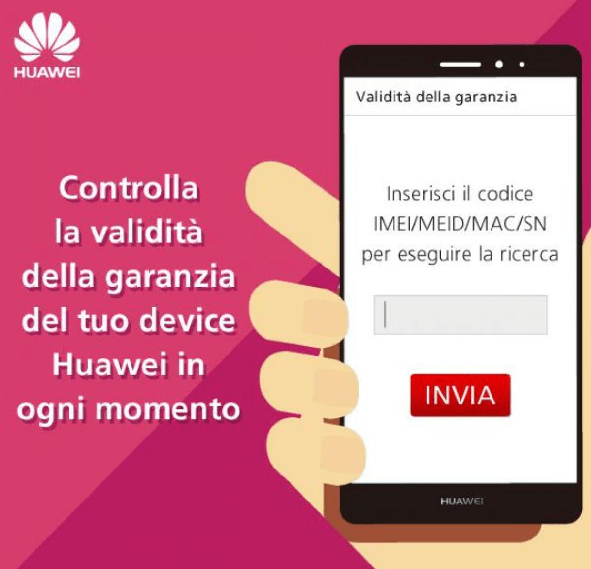 Come verificare la garanzia di un dispositivo Huawei ed Honor - 
